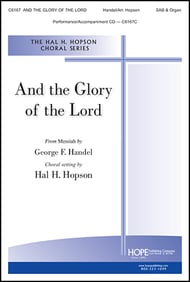 And the Glory of the Lord SAB choral sheet music cover Thumbnail